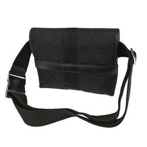 Gucci Black GG Bum Bag 131236 200047 YQ04003 BN04